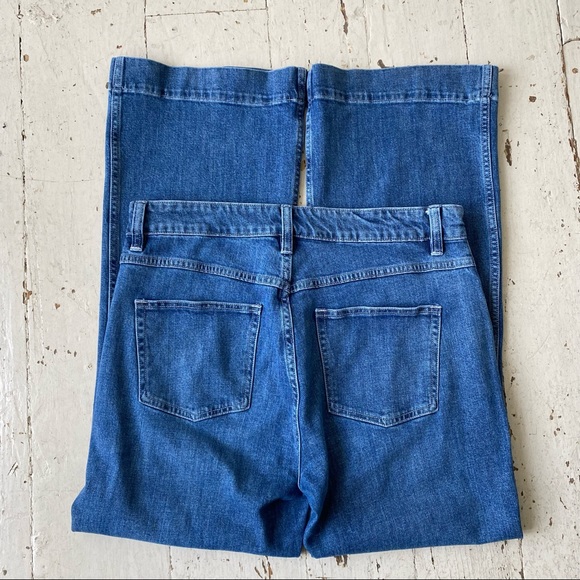 J Crew Jeans High Rise Wide Leg Trouser Pants K5200 - Picture 7 of 14